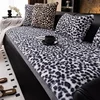 Luxury Leopard Print Plush Sofa Cushion 2024 New Winter Thick Anti slip And Dustproof For Living Room Decoration Sofa Cushion 4