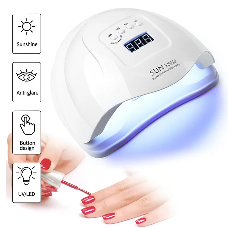 Professional 36W LED UV Nail Polish Dryer Lamp Gel Acrylic Curing Light Spa  USB | eBay