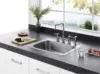 Kingston Brass Gourmetier GKTS25228 Studio Self Rimming Single Bowl Sink, 25-Inch L × 22-Inch W × 8-Inch H 2