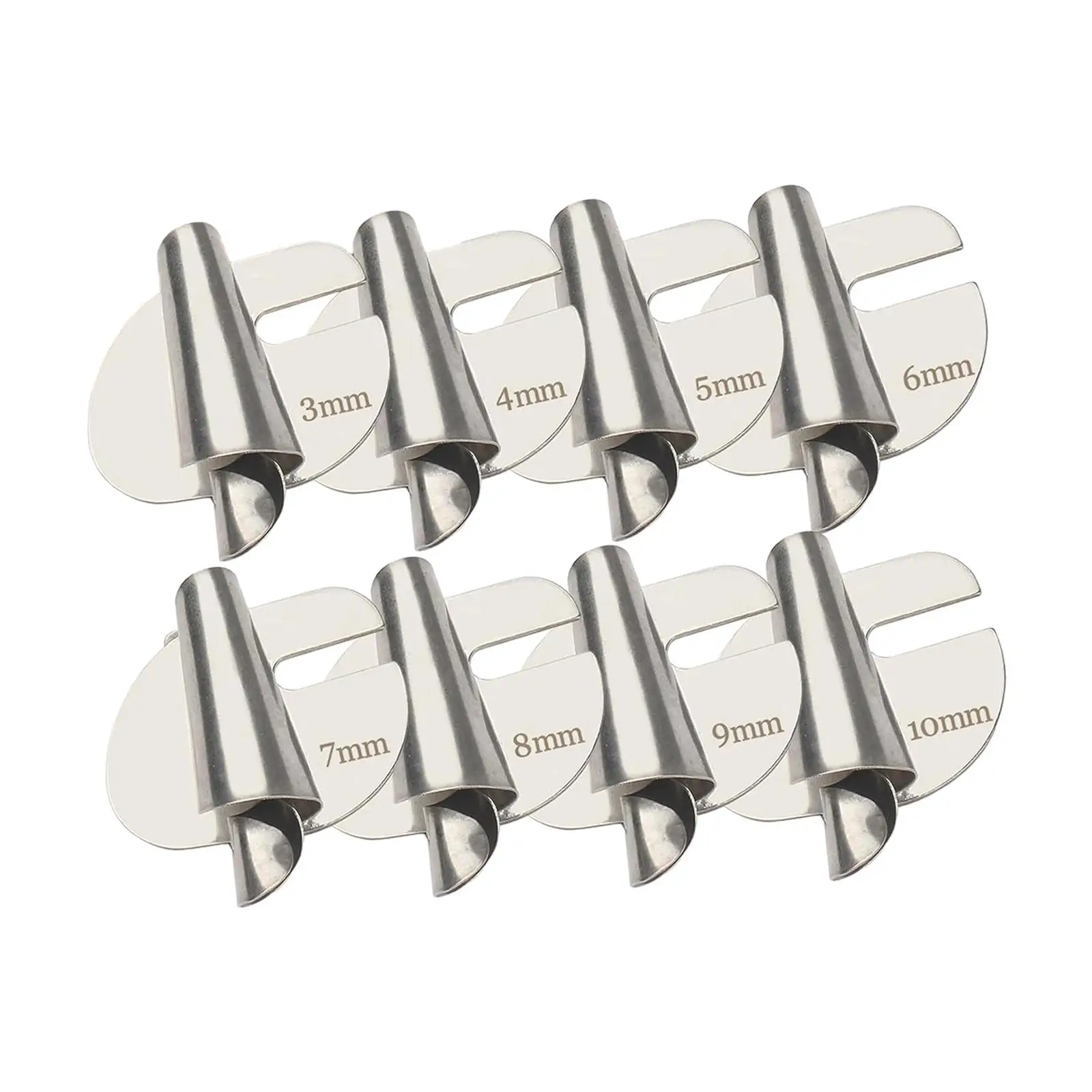 8Pcs Hemmer Presser Foot Universal Rolled Hem Pressure Foot for Household Sewing Machine Quilting Industrial Sewing Machine