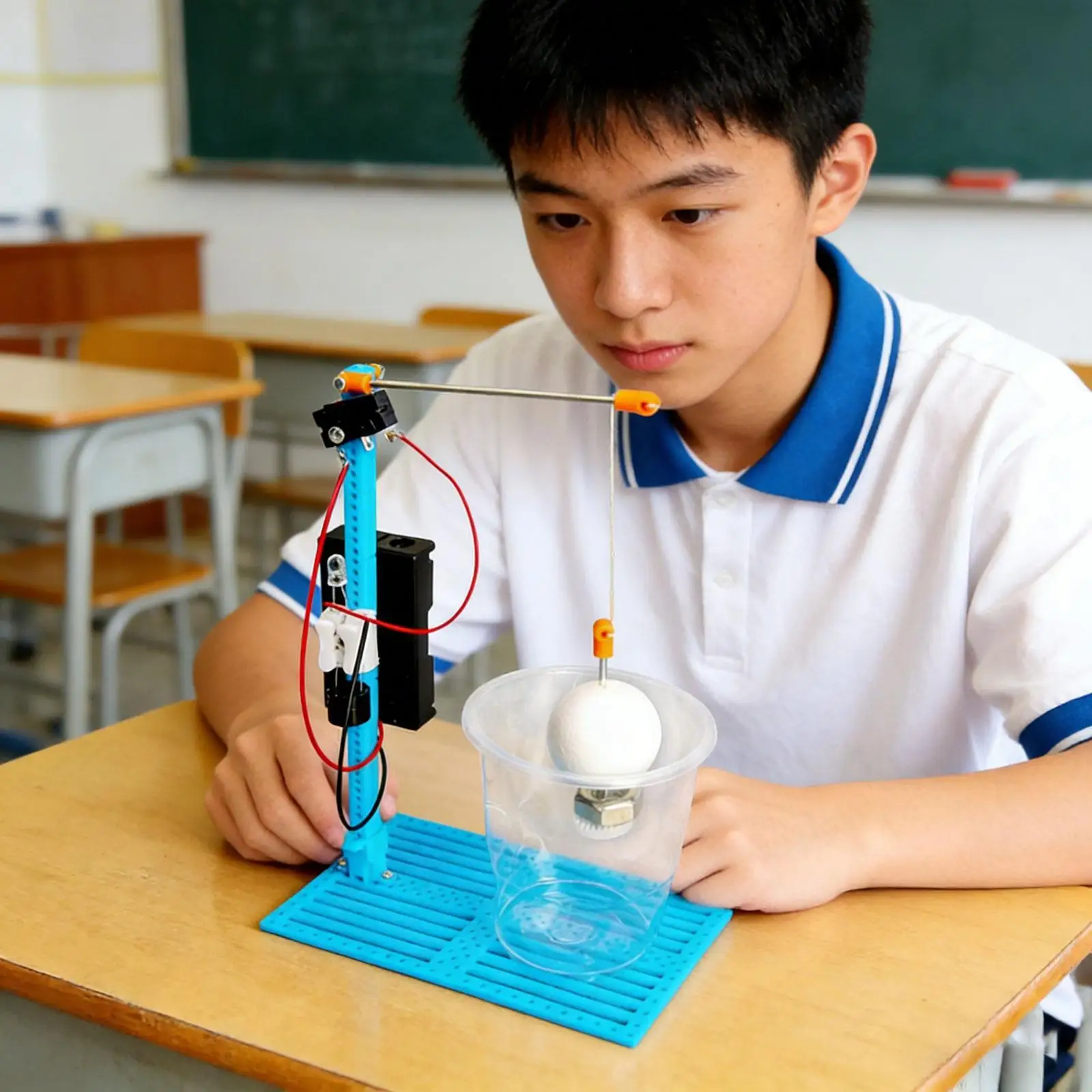 수위 알람 과학 키트 생일 선물 DIY 공예 과학 실험 물리학 교육 보조 과학 장난감을 위한 실습 학습