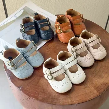 Sandali primaverili ed estivi per bambini Ragazze e ragazzi 0-18 mesi Scarpe primo passo Casual Walking Hollow Traspirante Fanshion Antiscivolo 1