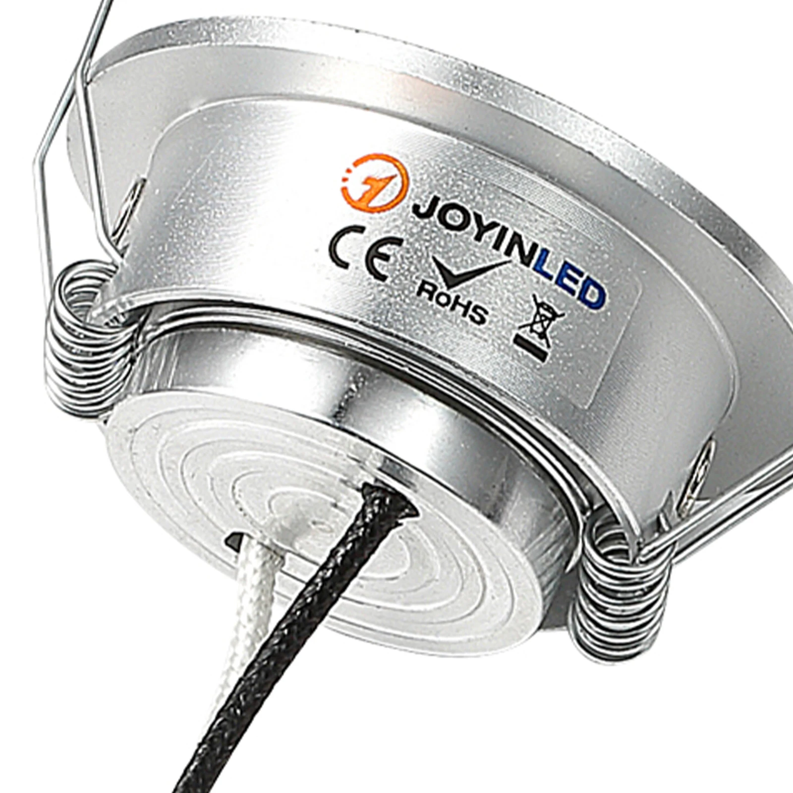 10pc 3W Mini Led Downlight Cabinet Recessed Spot Light Led Driver Pure Nature Warm White and White Silver Black Body AC85-265V