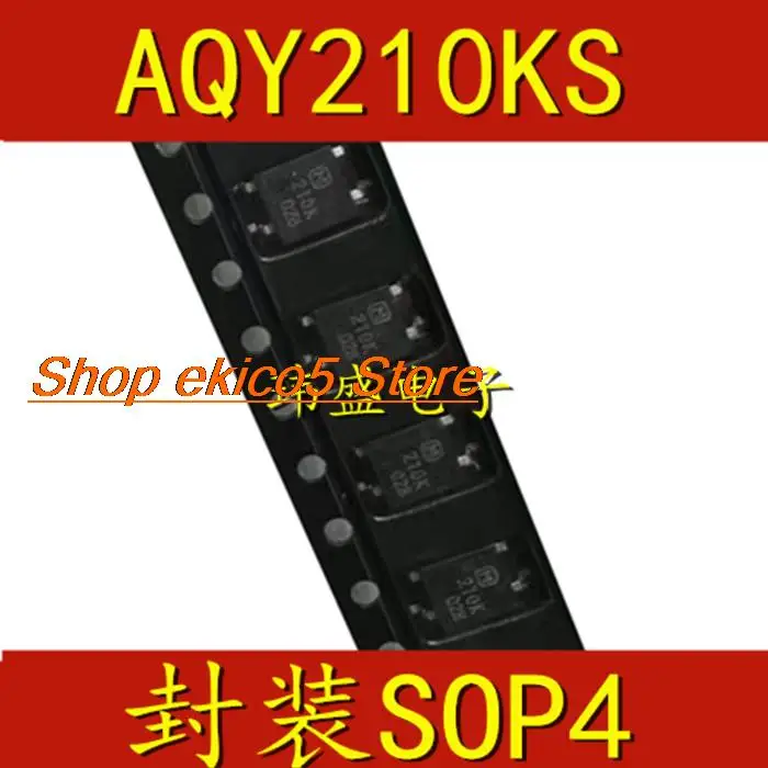 

10pieces Original stock AQY210KS SOP-4 -MOS(PhotoMOS) AQY210K