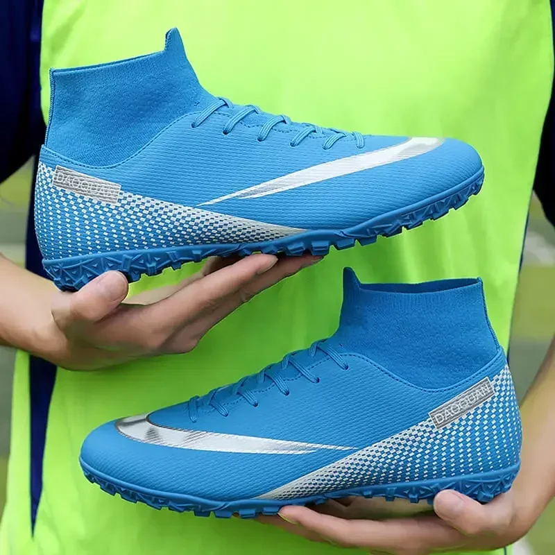 Men Soccer Shoes Futsal Grass Training Sport Match Football Boots Ultralight football shoes