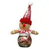Holiday Candy Jar Gingerbread Man Christmas Cookies Jar Decorative Christmas Cookies Jar Sugar Container For Christmas Candies 1