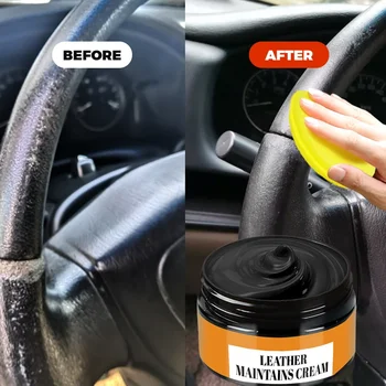 Pasta riparatrice in similpelle per volanti e seggiolini auto - Ripristina finta pelle sbiadita, ripara strappi e graffi.