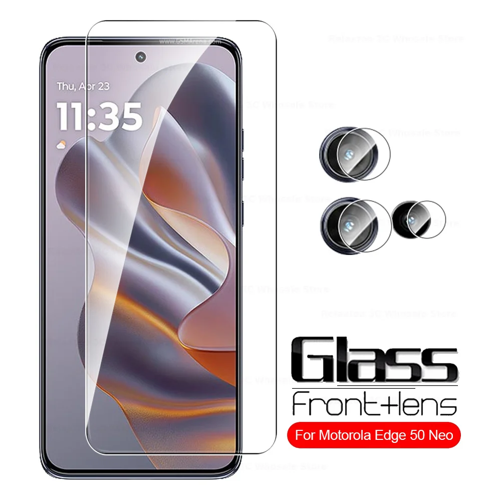 Dual-Feature Camera Lens and Screen Protector Glass – 2024 Edition, 6.4''