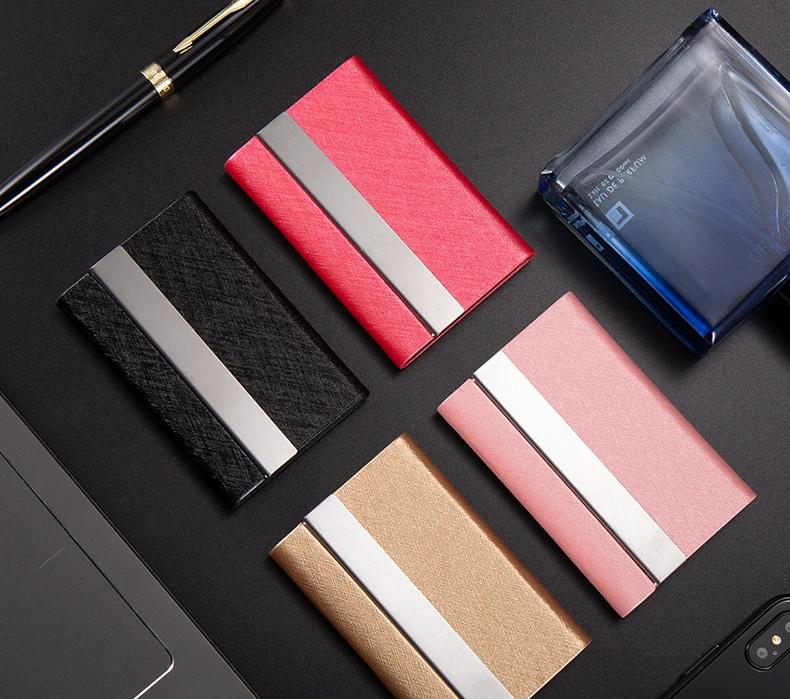 Men's and Women's Office Business Portable Business Card Box, Outdoor Enterprise Creative Business Card Holder 2