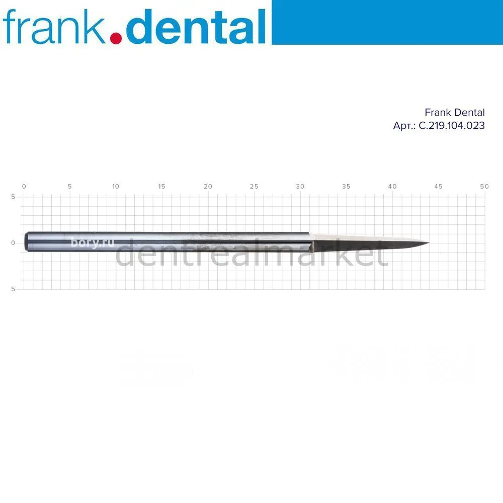 

Frank Dental - C219 Essix Plaque and Acrylic Fixing Bur