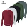 YKYWBIKE Cycling Jersey Long Sleeve Seamless Process Top Quality YKK zipper New Coldback Fabric UPF 50+ Asian Size Jersey 1