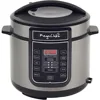 Digital Pressure Cooker, Silver, 6 quart, Multifunctional cookware, Preset Timer, Stainless Steel 1