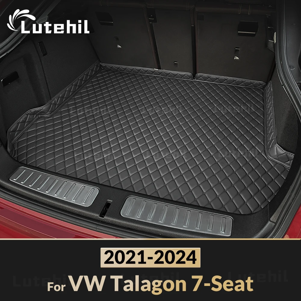 

Автомобильный коврик для багажника luтехл для Volkswagen VW Talagon 7-Seat 2021 2022 2023 2024 пользовательские аксессуары автомобильные прокладки