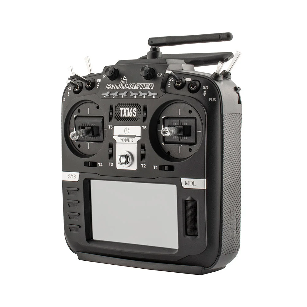 라디오마스터 TX16S Mark II 라디오 컨트롤러, 모드 2 FPV 컨트롤러, 드론 컨트롤러, V4.0 홀 짐벌, 4in 1 ELRS FCC LBT, 선물 포함