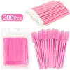 200pcs Eyelash Extension Special Eyelash Removal Brush Micro Brush Eyelash Brush Lipline Cotton Brush for Eyelash Extension Tool 2