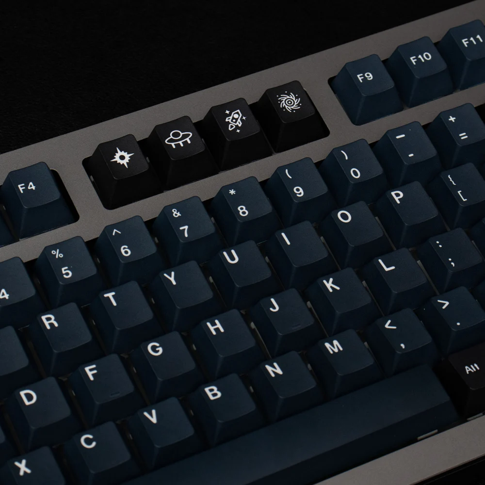 PBT Keycap, Teclado Mecânico, Inglês, Custom Personality Keycaps, 61, 64, 68, 75