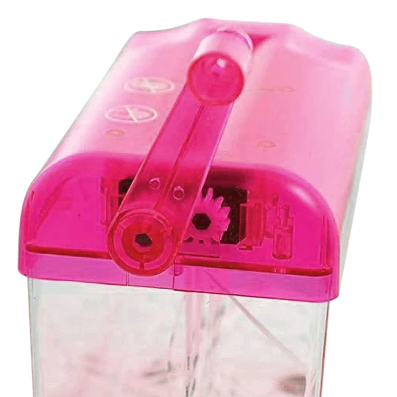 Paper shredder Portable hand for A6 paper office documents bill ticket invoice receipt