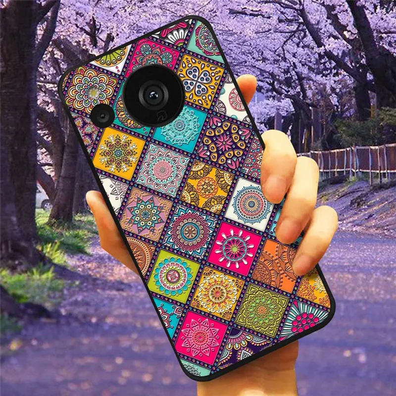 3D Relief Cartoon Silicone Back Cover - Embossed Soft Case