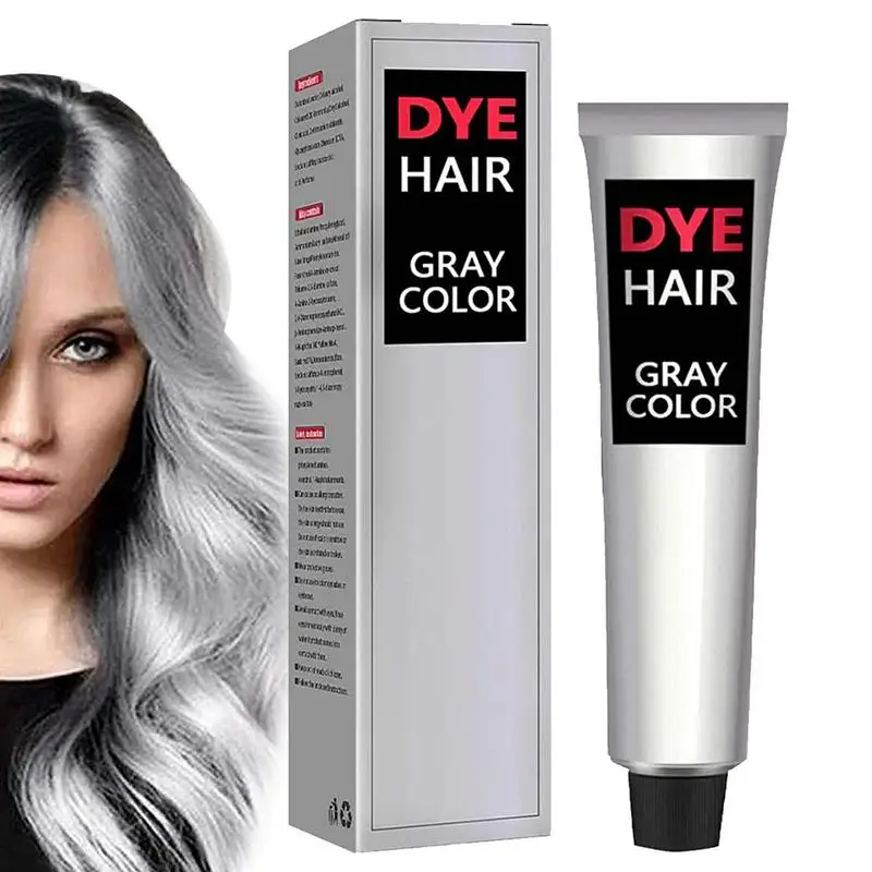 Emperador gusano Gran roble Tinte para el cabello gris plateado crema de Color suave para el cabello  Color permanente esencia Natural para mujeres y hombres que incluye todo  tipo de cabello - AliExpress