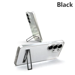 Universal Bracket Case with Stand and Protective Back Cover - S24Plus (Black)