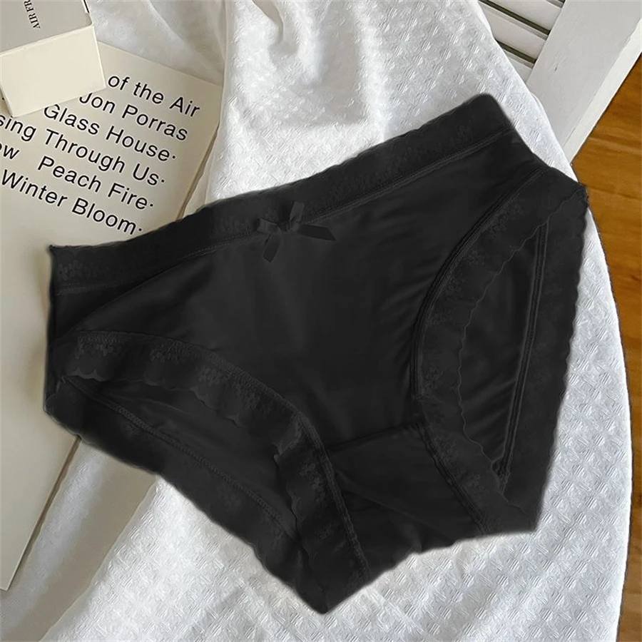 ملابس داخلية مثيرة من الدانتيل للنساء ، حرير ثلجي...