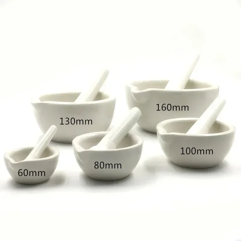 Salt and Pepper Grinder Nut Spice Grinder Herb Grinder Pepper Grinder Herb Spice Grinder Household Ceramic Mortar and Pestle Set Grinding Bowls for Kitchen Spices Teas Garlic Pepper Grinder Mini Herb Mills Mulit Size