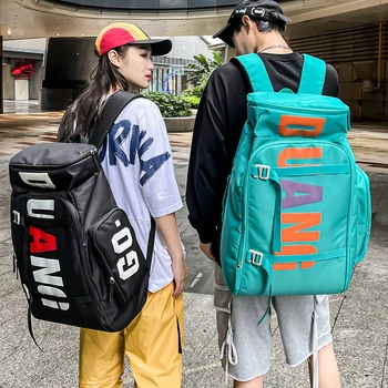 Zaino da viaggio con lettera di moda Borsa da palestra sportiva impermeabile di grande capacità Zaino da esterno multifunzionale Borse da scuola asciutte e bagnate