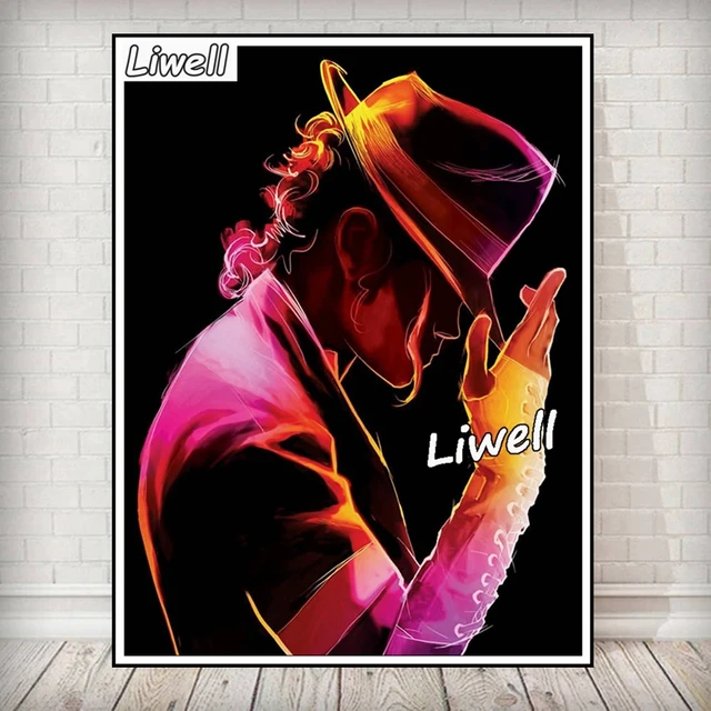 マイケルジャクソン　クリスタルアート 5d Diamond Painting Complete Kit Michael Jackson Pop King
