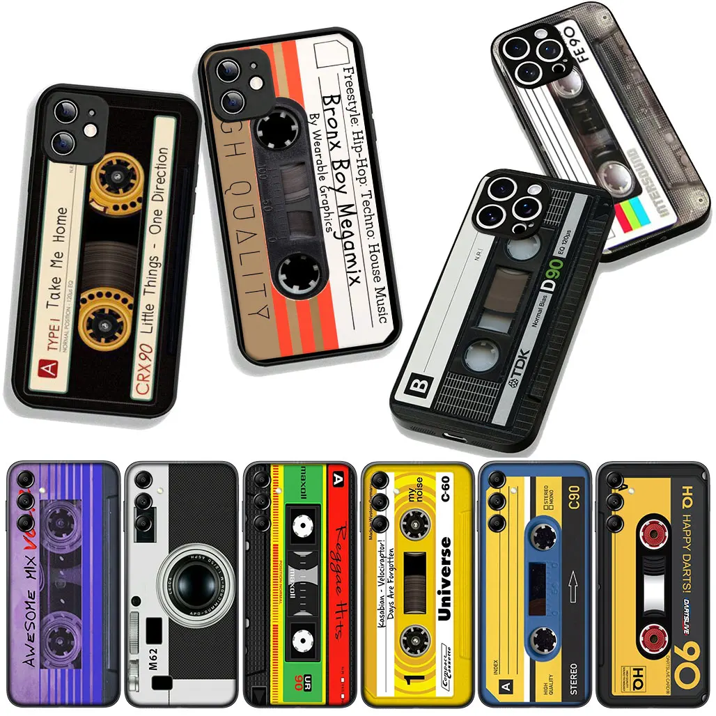 Vintage Cassette Music Tape Retro Phone Case