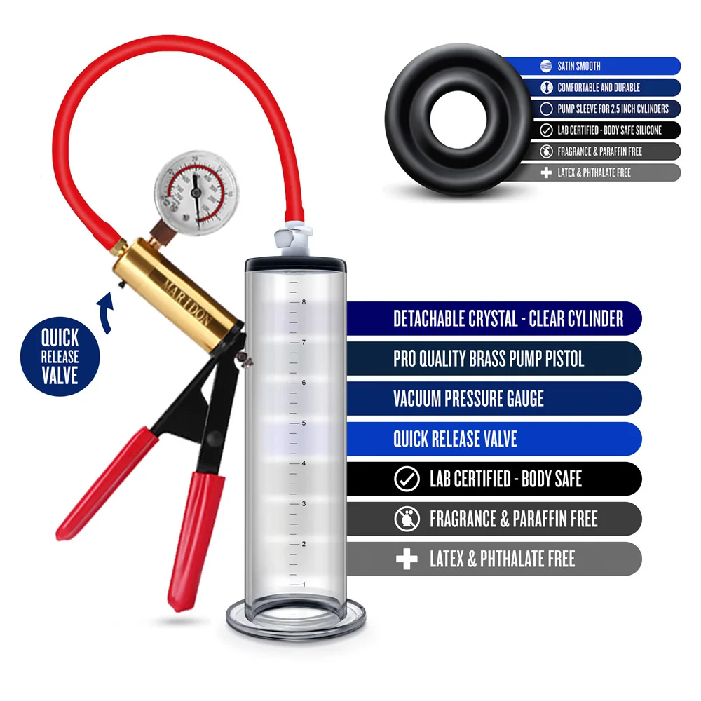 Male Penis Pump Physical Penis Enlarger Enlargement Pump Cock Extender Dick Trainer Vacuum For Men Glans Sex Toys penis pump