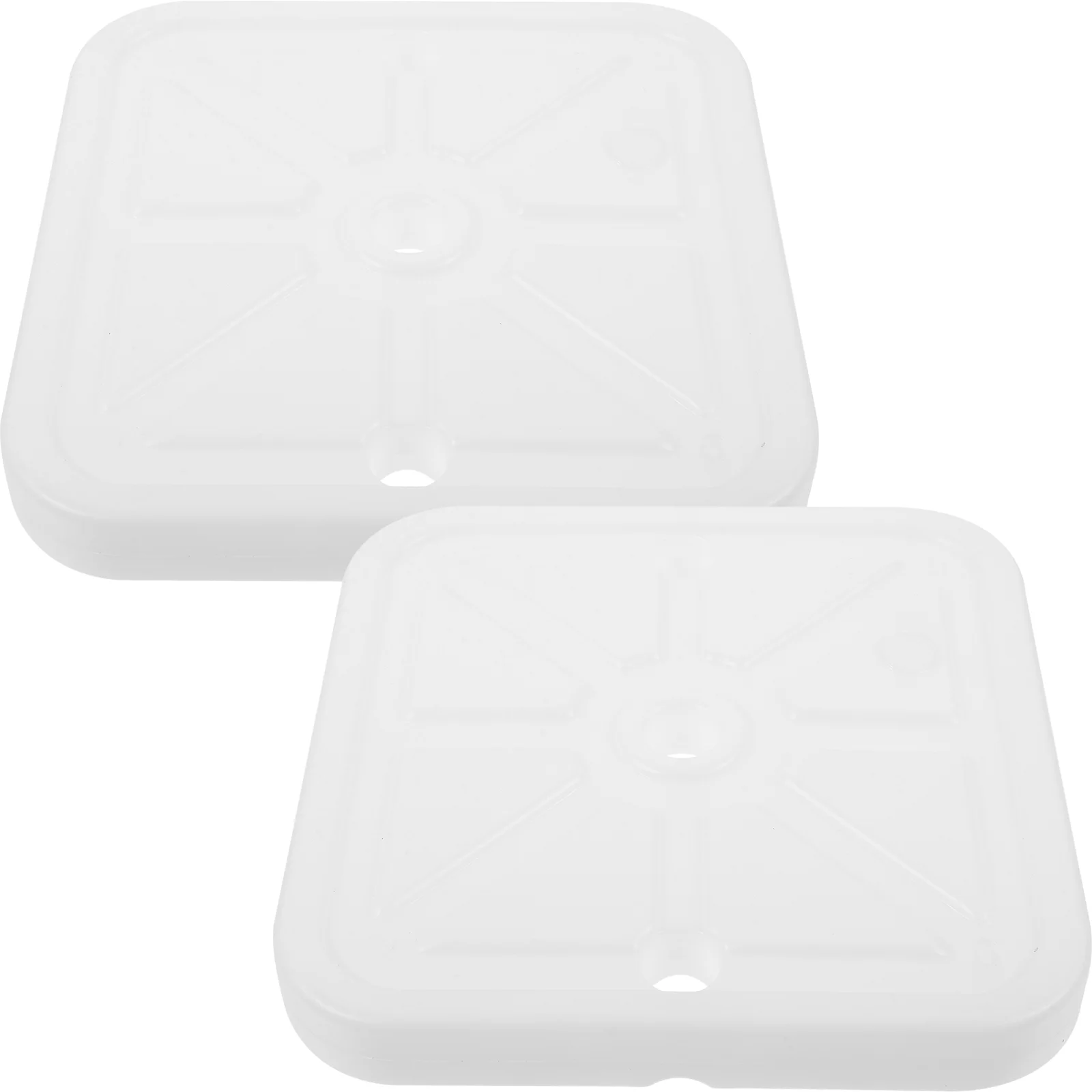 

2 Pcs Balloon Base Party Outdoor Decor Wedding Supply Balloons Arch Stands Accessory Water Injection Column Kt