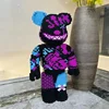 55CM Super Large Series Violent Bear Building Blocks Decoration Small Particle Three Dimensional Assembly Toy Gift 5