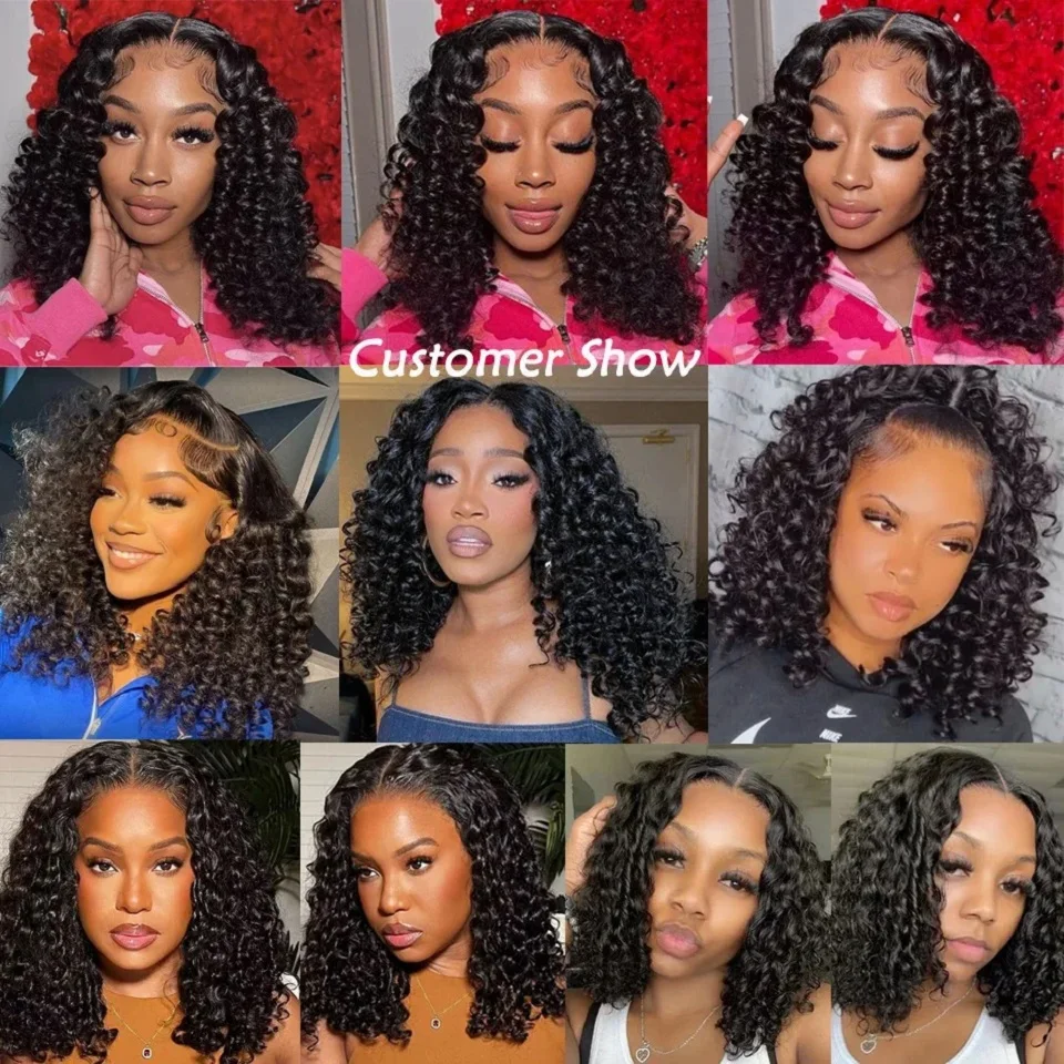 14-24Inches Pixie Bouncy Afro Kinky Curly Human Hair 3/4 Bundles Deal 100% Virgin Raw Hair Extension Double Drawn Wholesale 15A 6