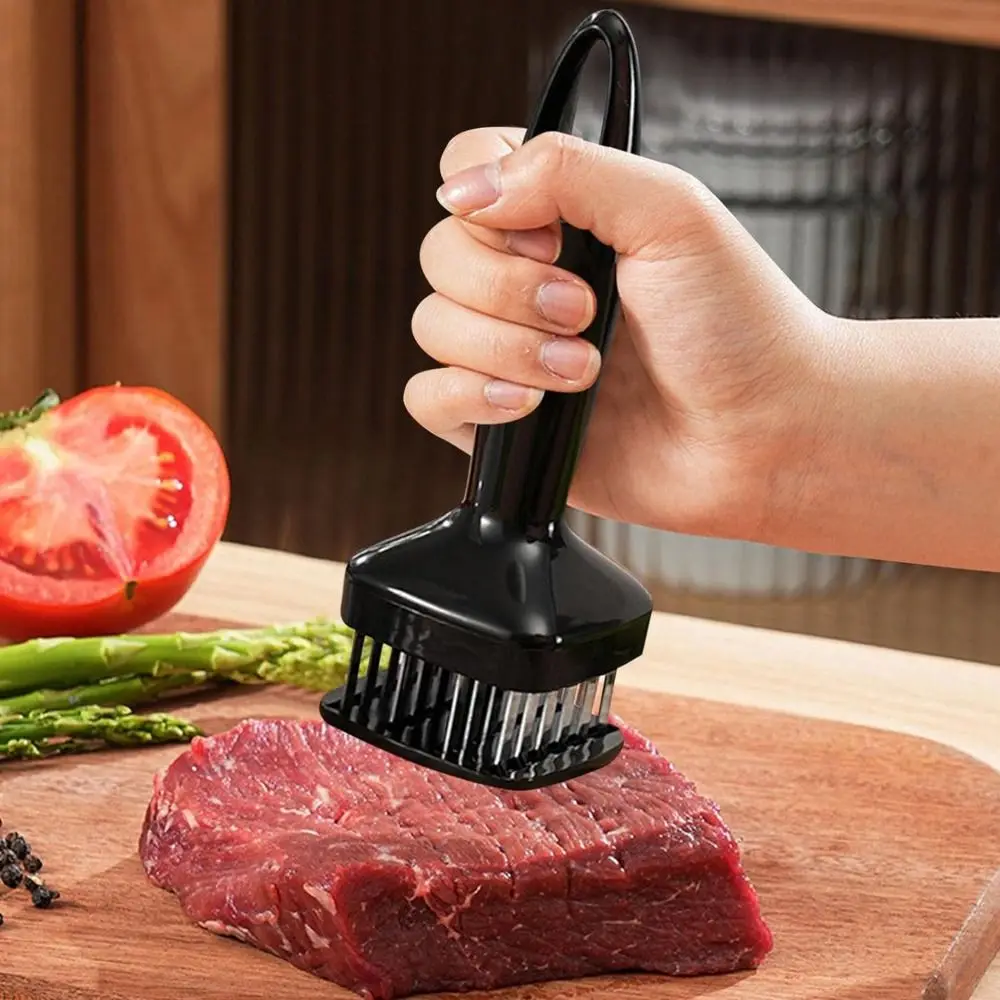 Meat Tenderizer Machine, Meat Hammer Machine, Kitchen Rib Breaking Loosening Needle, Stainless Steel Tenderizer Needle