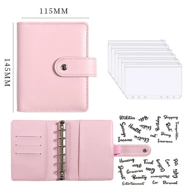 Ultimate Budget Planner Cash Envelope Savings Binder - Financial Management Notebook