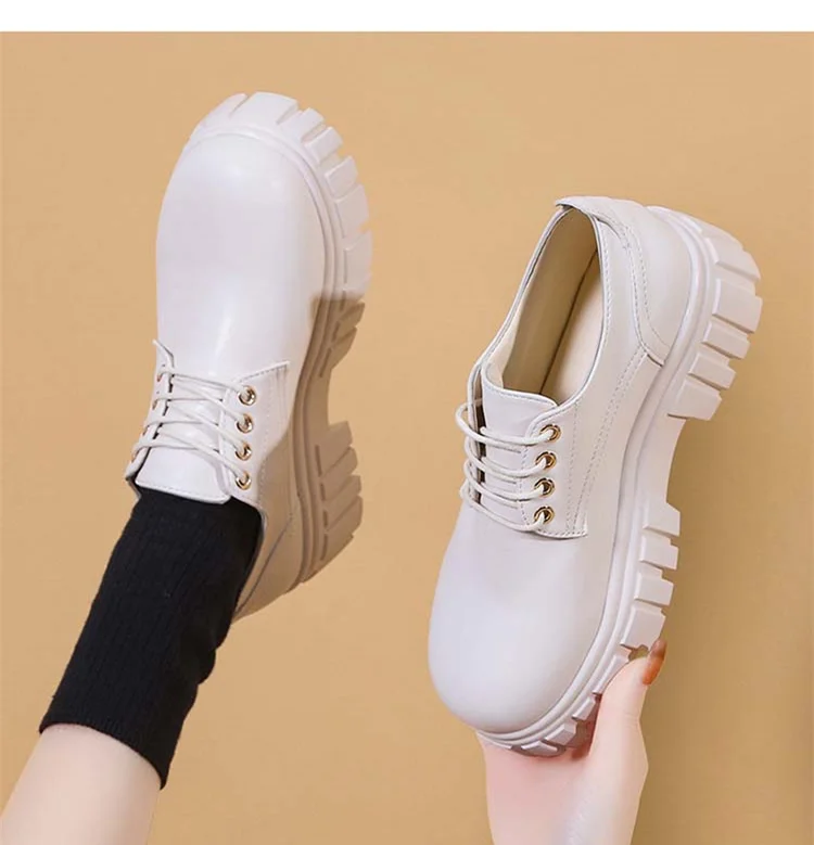 Shoes Women 2022 New Sneakers Plus Size Platform Sneakers Fashion Women's Casual Shoes Sneakers Ankle Lace-Up Mujer Shoes Woman