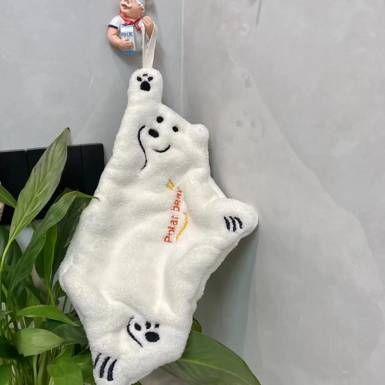 Super Absorbent Hanging Coral Design Cartoon Towel