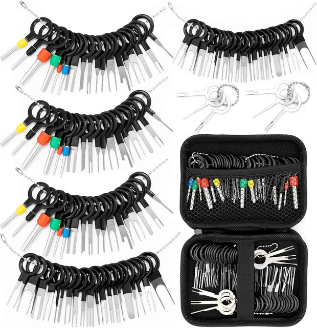 Connecteur de fil métallique extracteur de broches, Kit d'outils de  Terminal de fil métallique, outil de réparation automobile pour voiture 2  pièces - AliExpress