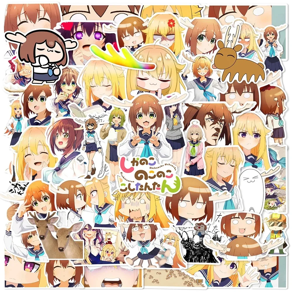 My Deer Friend Nokotan Stickers Kawaii Shikanoko Anime Sticker Scrapbooking Bike Guitar Laptop Girls Koshi cartoon stickers decorative stickers self adhesive stickers anime stickers adhesive stickers decorative labels stickers cartoon sticker 10/30/50pcs