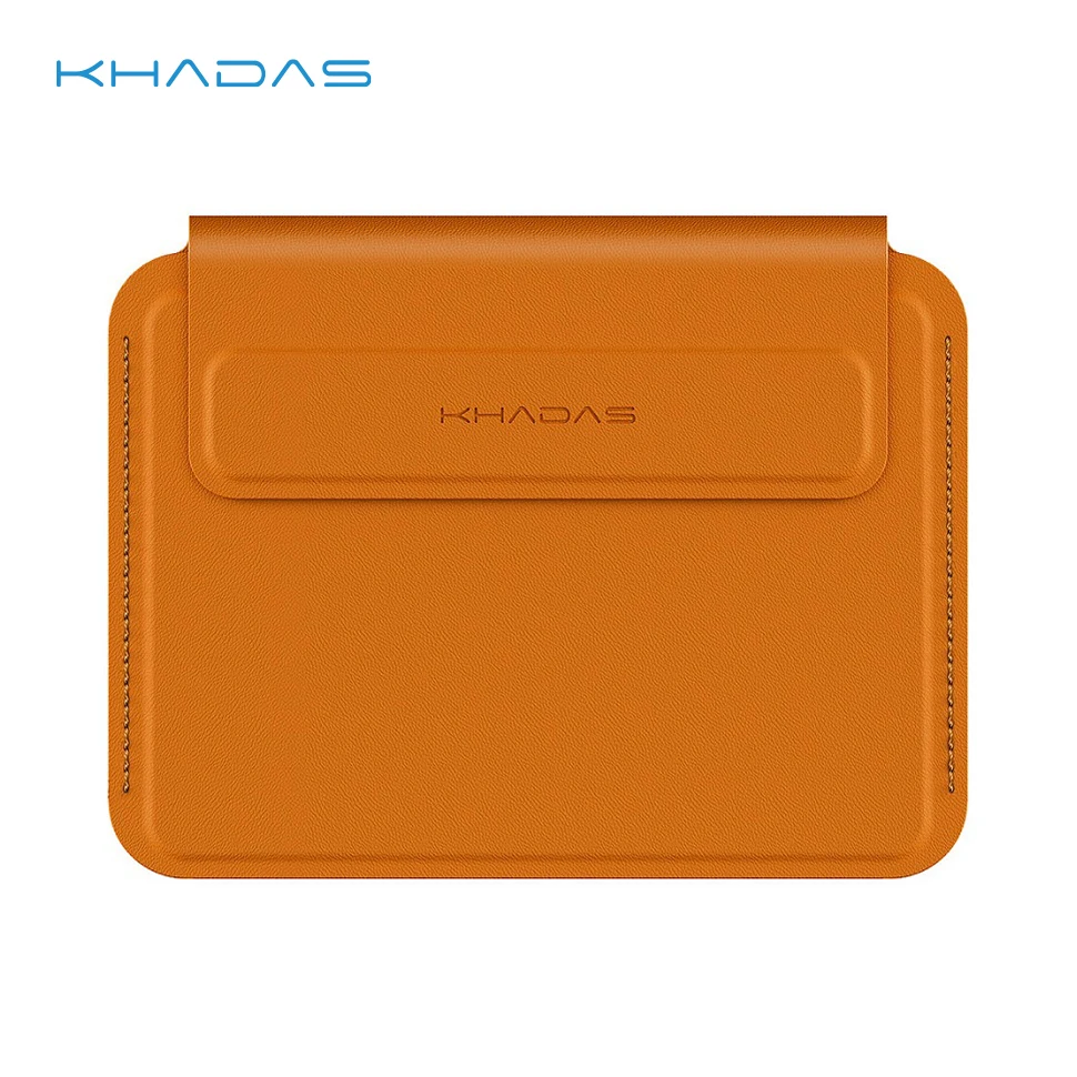 

Khadas Magnetic Protect Case for Khadas Mind Lightweight Portable Leather Cover Protect the Mind Around Brown