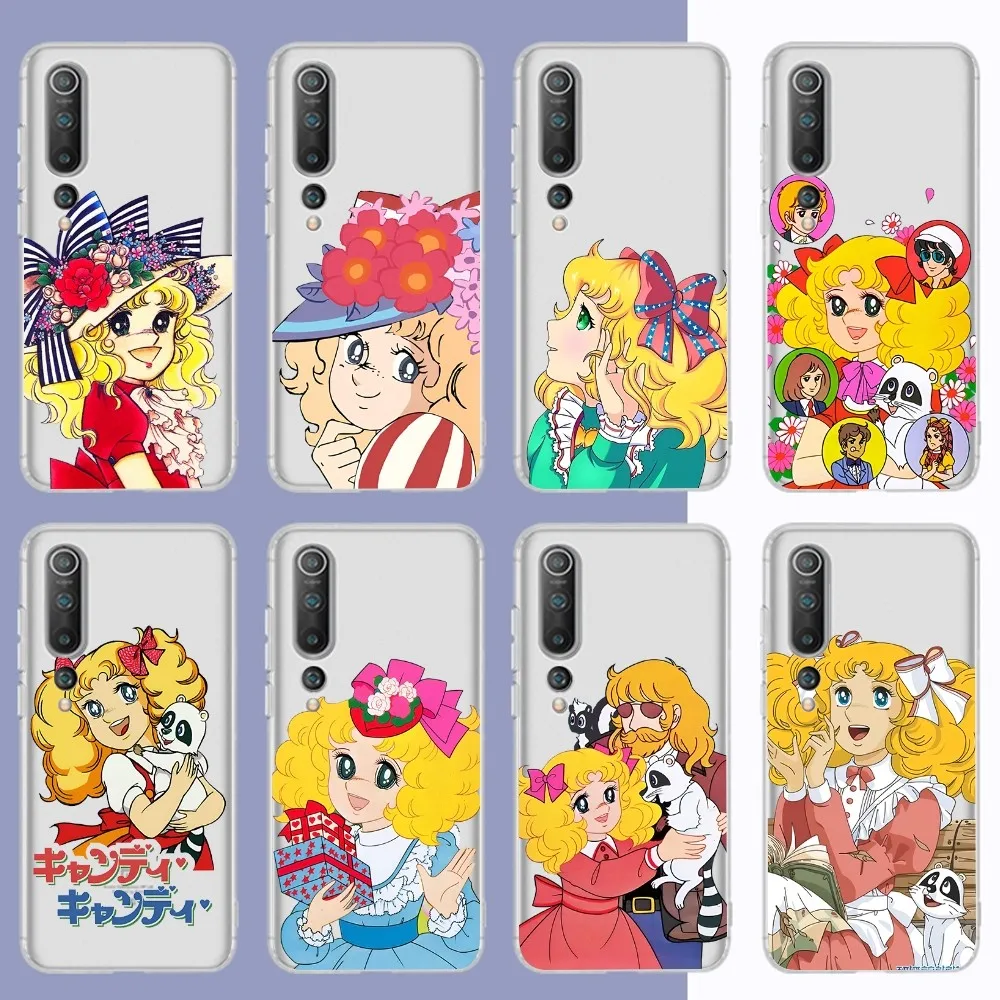 Anime Manga Candy Candy Phone Case Per Samsung S 20 21 22 23 Per Redmi Note7 8 9 10 Per Huawei P20 30 40 Clear Case