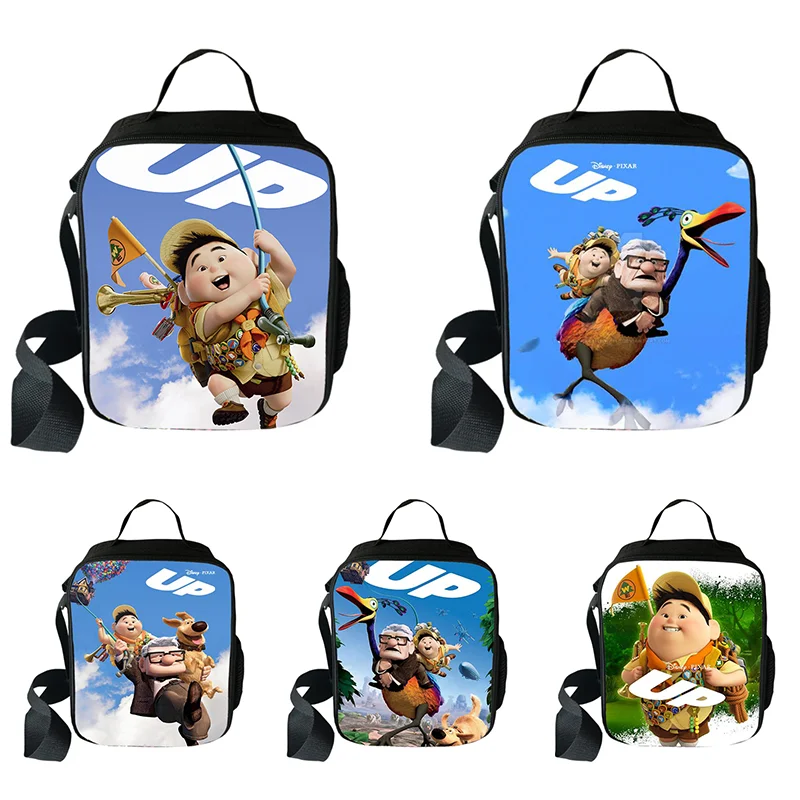 

Cartoon Up Lunch Bags Student Food Handbag Picnic Travel Breakfast Box School Child Portable Insulated Lunch Food Bag