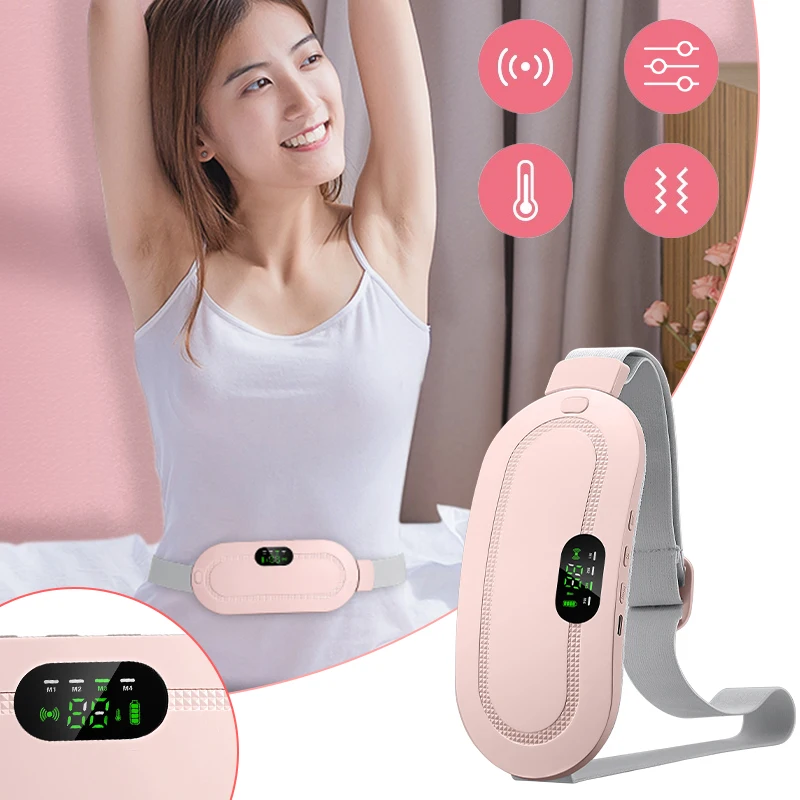 

Smart Menstrual Heating Pad Warm Palace Belt Relieve Menstrual Pain Hot Compress Massage Uterus Cold Dysmenorrhea Relieving Belt