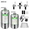 ZRDR Fish Tank CO2 Generator Steel Cylinder Single/Double Gauge Valve Electromagnetic Valve Fish Tank CO2 Generator Accessories 1