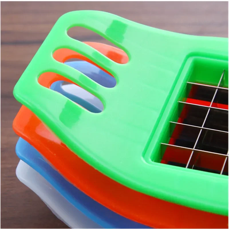 Multifunctional Melon Fruit Quickly Slicer Stainless Steel French Fries Cutter Home Potato Cutter Creative Kitchen Gadgets Items