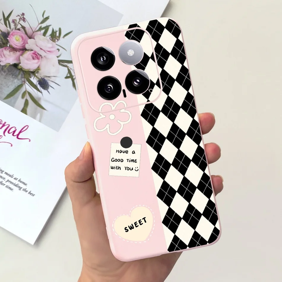 Cute Love-Heart Candy Color Soft Silicone Protective Phone Case