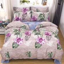 3/4 pçs jogo de cama para o quarto colchas macias para cama dupla casa capa edredão qualidade colcha com fronha folha