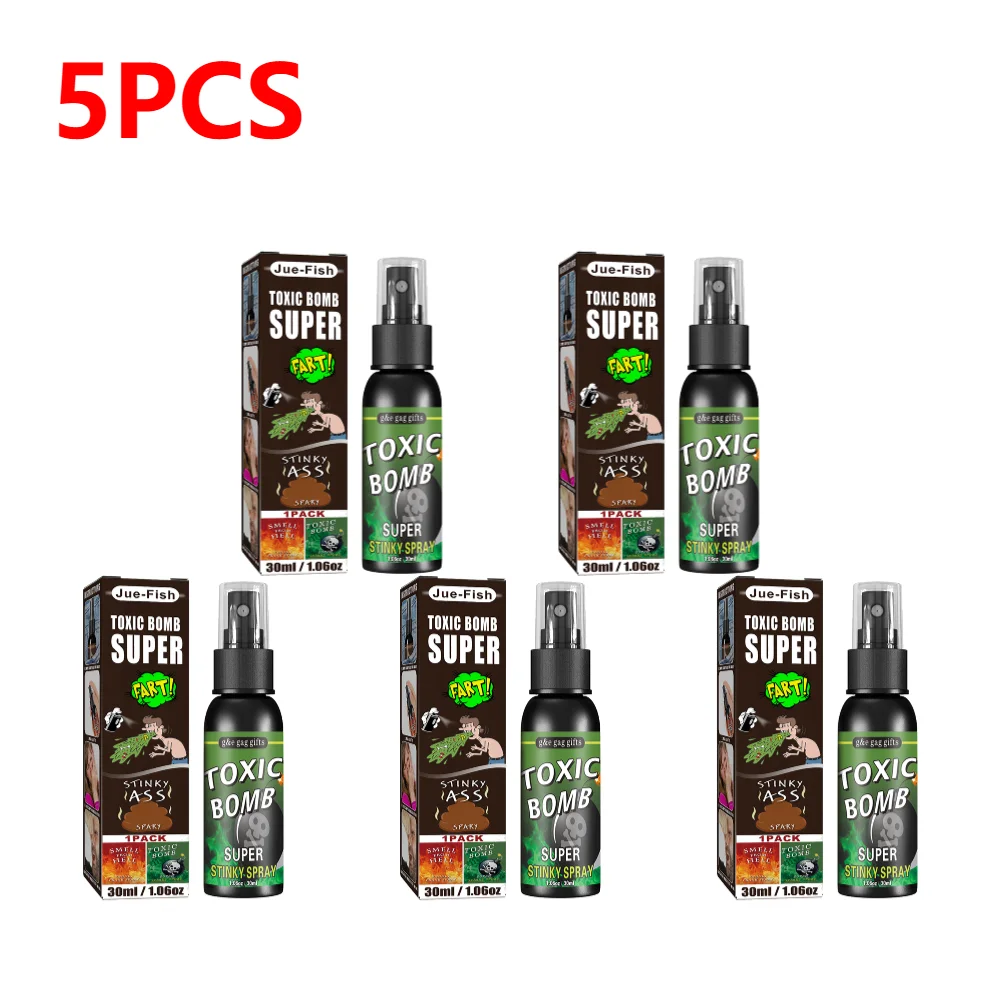 5 PCS bomb smell