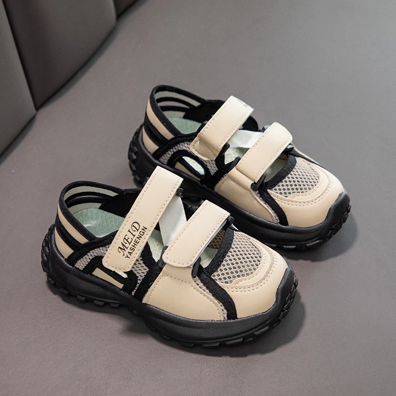 Kids Anti Slip Soft Sole Sport Sandals Beach Shoes