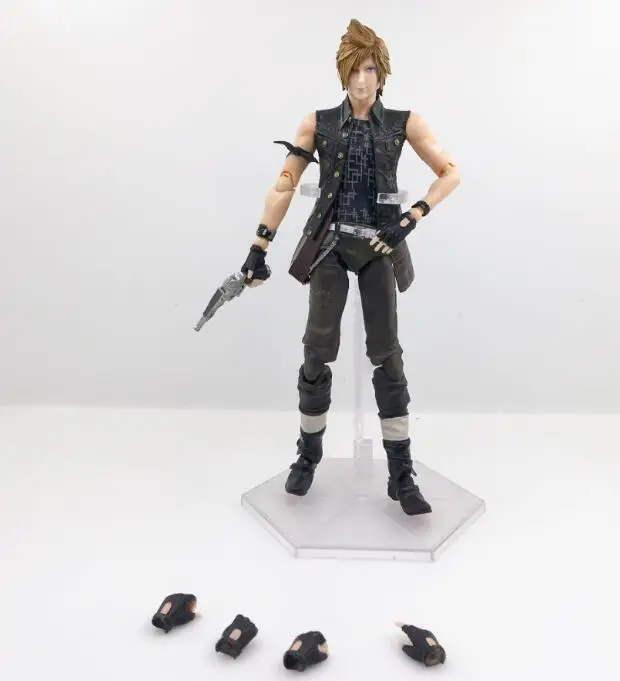 Figurine PLAY ARTS FINAL FANTASY XV - PROMPTO ARGENTUM - Square Enix, Neuve
